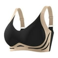 thumbnail image 2 of Bras For Women No Underwire Comfort Super Gather Bra Wireless Bra Lifting Bras For Sagging Breasts, Bandeau Bras for Halter Necklines, Lightweight Mesh Bras for Summer, 2 of 6