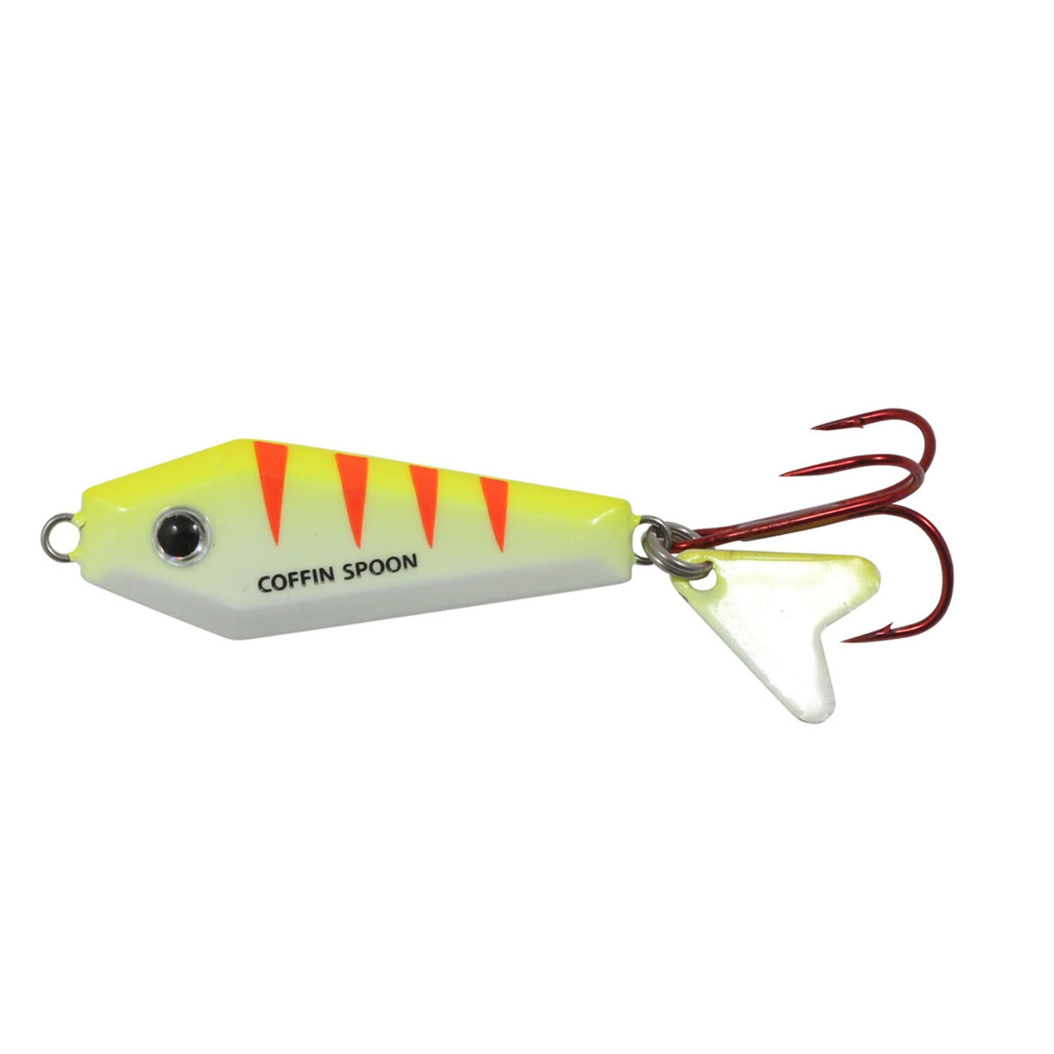 NORTHLAND FISHING TACKLE BUCK-SHOT COFFIN SPOON, 3/16 oz - Purple Wonder, 1 Pack