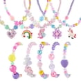 thumbnail image 1 of Set de joyas Faburo Kids para niñas, 5 collares, 5 pulseras, 1 of 7
