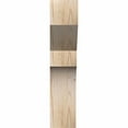 thumbnail image 2 of 5 1/2"W x 10"D x 26"H Monterey Smooth Corbel, Douglas Fir, 2 of 9