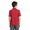 thumbnail image 2 of Sport-Tek Youth PosiCharge RacerMesh Polo-L (True Red), 2 of 6