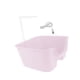 thumbnail image 4 of Bañera automática para periquitos con percha, bomba de ducha para pájaros de interior, USB, fácil de usar Rosa, 4 of 9