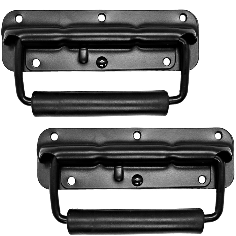 Pro Audio SAHDL102-2Pack or Pedal Board Cases Pair of Spring Loaded Speaker Handles for PA Speakers Rack Cases Seismic Audio 