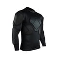 thumbnail image 2 of Guardián Top Black Men Soccer Jersey para baloncesto de interior de deportes al aire libre L, 2 of 8