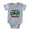 Heather Grey, variant on CafePress - Onederful Ladybug Twins Bir - Cute Infant Baby Football Bodysuit