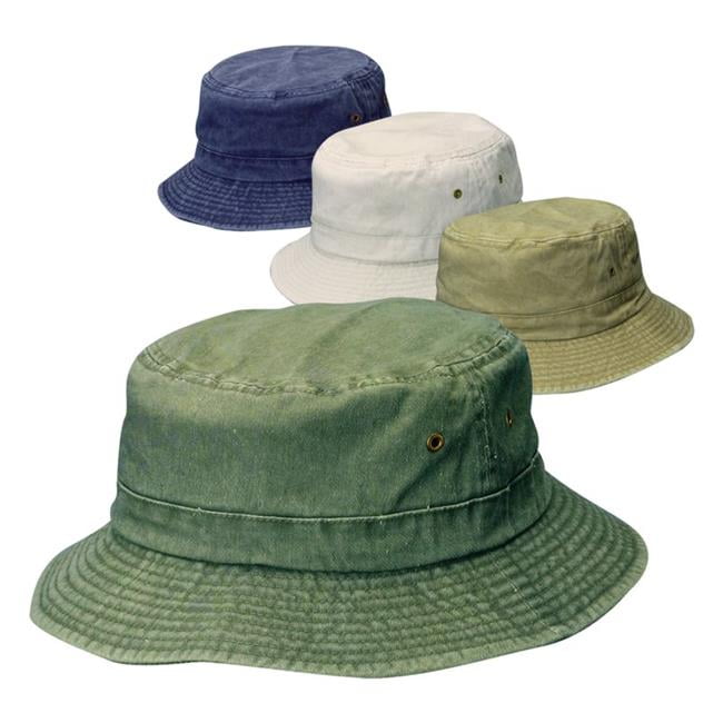 Dorfman Pacific 7599350 Assorted Colors Bucket Hat Kids Cotton Twill