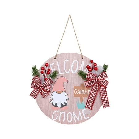 

NECHOLOGY Cornstalks Decorations Pendant Decoration Wall Hanging Wreath Decoration Door Pendant Wooden Doorplate Christmas Christmas Christmas Chandelier Christmas Ornament Hangingornament