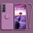 thumbnail image 2 of Funda magnética de silicona para Samsung Galaxy S23 S20 S21 FE S22 Ultra Plus A52S A52 A53 S10 S9 S8 S Note 20 S10E, funda con anillo Tan Jianjun unisex, 2 of 2