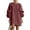 Deep Red, variant on Womens Casual Dresses 3D Flower Decor Button Down Mini Dresses Elegant Business Beach Vacation Vestidos,Green (XL)