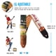 thumbnail image 3 of Correa para guitarra Strap o Tahali para guitarra acústica, bajo eléctrico, guitarra eléctrica Kidam  Yute crisrtiano, 3 of 4