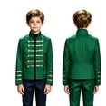 thumbnail image 6 of LYHaoo Boys Long Sleeve Jacket Stand Collar Dress Up Jacket Coat for Kids Party Performance Outfits(14-15 Years), 6 of 7