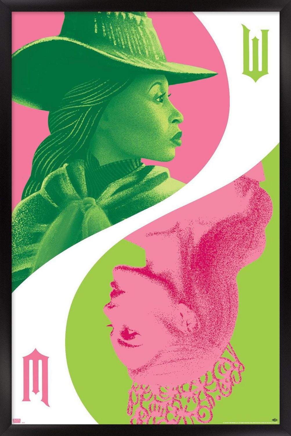 Wicked - Reflection Wall Poster with Push Pins