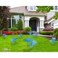 thumbnail image 2 of PMU Luau Paradise Lawn Flamingo Decor - Large Flamingo for Lawn & Yard Ornaments - Perfect Outdoor Decor for Luau Tropical Party - Carribean Blue (1/pkg)Pkg/1, 2 of 7