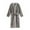 Gray, variant on Viikei Robes for Men,Viikei Mens Robes,Warm Soft Plush Mens Robe with Hood,Plus Size Plus Thick Robe for Men with Side Pocket and Belt,Bathrobes for Men Gifts