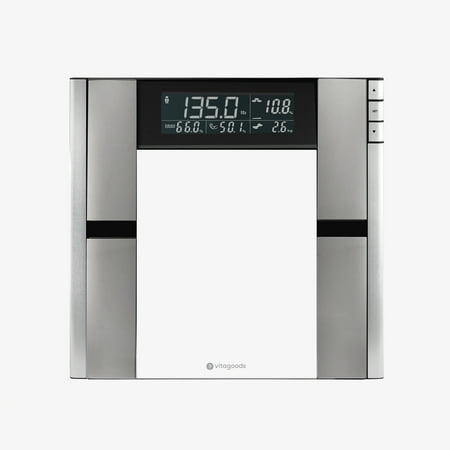 Digital Backlit Scale - Vitagoods Form Fit Digital Scale and Body Analyzer