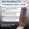 thumbnail image 4 of Copper-ion Plantar Fasciitis Relief Support, Foot Pain Relief, Tendonitis & Arthritis Foot Sleeve, Ankle Stabilizer Wrap【M], 4 of 7