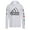 Sport Stamp on, variant on Boys' Long Sleeve Cotton Jersey Hooded T-Shirt Tee, Sport Stamp on White, Small