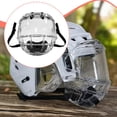 thumbnail image 1 of Casco de hockey sobre hielo con protección facial completa, visera antiarañazos y pantalla transpirable de fácil uso. S, 1 of 8