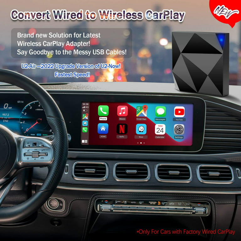 wireless carplay dongle for apple carplay