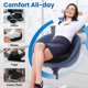 thumbnail image 5 of Cojín de asiento CushZone Memory Foam, tamaño XL, negro, 5 of 7