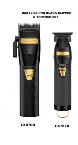 Babyliss FX Black Clipper and Trimmer Combo Kit Togo Ubuy