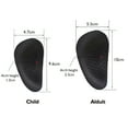 thumbnail image 2 of XIRQI 2026 New 2Pcs Eva Soft Flat Arch Support Half Pad for Sports Relieve Foot Pain and Improve Posture for Sports Wear Shoe Insert Accessorie Arch Supports, 2 of 7