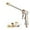 09, variant on 2 Pack Solid Brass Sweeper Sprayer Nozzle, High Pressure Garden Hose Jet Nozzle, Heavy Duty Watering Attachment for Cleaning Patio Car