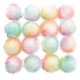 thumbnail image 1 of 16pcs Simulation Plush Ball Eco-friendly Plush Ball Artificial Plush Ball for DIY Hat Clothes (16pcsd Ball Combinations 21- Bottom Diameter 8cm Elasti, 1 of 2