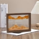 thumbnail image 1 of Flowing Sand Painting Ornament Dynamic Sand Art Picture Frame For Office Desk Decor Creative Quicksand Painting For Home Decoration 10 inches, 1 of 3