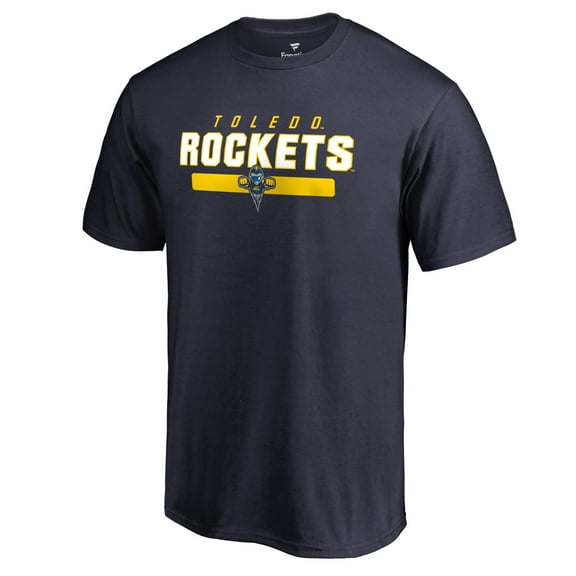 Men's Navy Toledo Rockets Team Strong T-Shirt