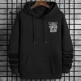 thumbnail image 3 of Big and Tall Men Hoodie Plus Size Hooded Sweatshirt Fleece Pullover 3XLT H2 5KP9 G03, 3 of 8