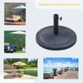 thumbnail image 4 of Outsunny Base de Support pour Parasol de Marché de 31 Lb, Bronze, 4 of 10