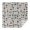 Police and Traffic, variant on Police and Star Black Pattern Square Tablecloth, Waterproof Wipeable Spillproof Washable Table Cover for Home Kitchen Party and Daily Decor 60"x60"