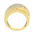 thumbnail image 2 of 10K Yellow Gold 1ct TDW Diamond Modern Band Ring (H-I,I2-I3), 2 of 8