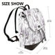 thumbnail image 2 of Easygdp Lavender Flowers Mochila de Cuero para Mujeres, Bolso de Hombro, Bolsos de Mano de Moda para Trabajo y Viajes, 2 of 4