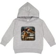 thumbnail image 2 of Inktastic Bull Riding Toddler Hoodie, 2 of 4