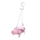 thumbnail image 2 of Comedero Para Pájaros, Comedero Para Pájaros Salvajes, Malla Linda De Acero Inoxidable, Forma De Cerdo Volador Para Decoración Al Aire Libre Mgaxyff Mesh Bird Feeder, 2 of 8