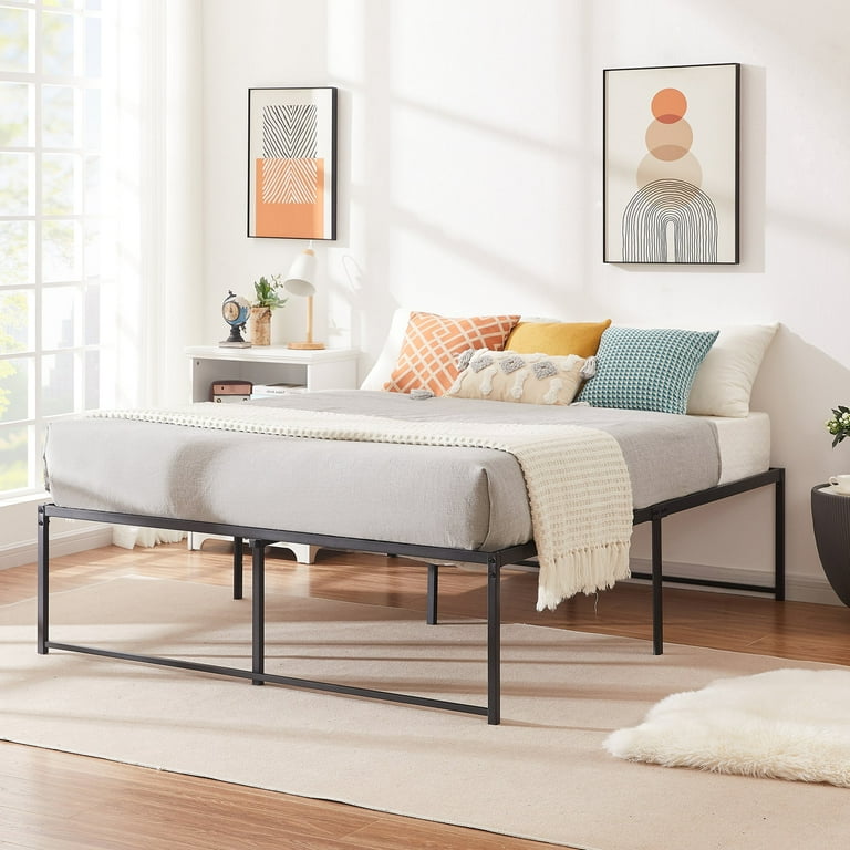 18 inch metal bed frame queen deals
