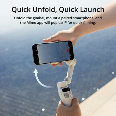 DJI - Osmo Mobile 7 Smartphone 3-Axis Gimbal Stabilizer - Gray