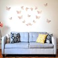 thumbnail image 4 of 24pcs 3D Butterfly Wall Stickers 3 Sizes Butterfly Wall Decals Room Wall Decoration for Bedroom Party Wedding Decors(Rose Gold), 4 of 4
