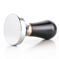 thumbnail image 4 of Ounissouiy 57.5mm Negro Aluminio Café Tamper Prensa de café inoxidable Herramienta en polvo Fondo plano Juegos de servir café y té, 4 of 5