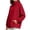 Wine Sweatshirts-Jsaierl, variant on Jsaierl Womens Funnel Neck Sweatshirts Cute Solid Color Sweatshirt Cozy Athletic Pullover Soft Work Long Sleeve Shirts