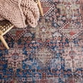 thumbnail image 6 of SAFAVIEH Tucson Bronagh Oriental Machine Washable Runner Rug, Navy/Rust, 2'6" x 6', 6 of 8