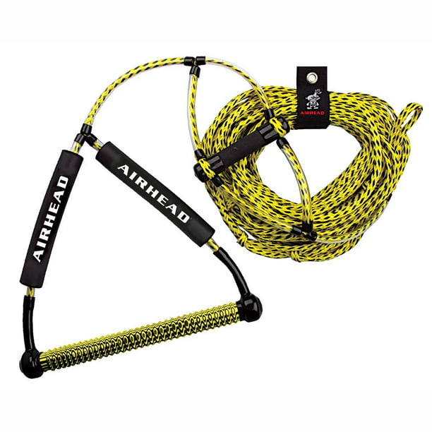Airhead AHWR-1 Wakeboard Rope with Phat Grip - Yellow - Walmart.com