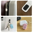 thumbnail image 4 of Buscador de llaves KeyFinder, etiqueta de seguimiento inteligente compatible SOLAMENTE con iOS, buscador de llaves Bluetooth para equipaje/maletas/carteras/bolsos, resistente al agua IP67, batería, 4 of 4