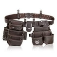 thumbnail image 2 of Lautus Oiled Tanned Rig Tool Belt/Pouch/Bag, Carpenter, Construction, Framers, Handyman, Electrician, 2 of 4