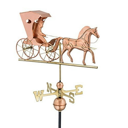 Good Directions Country Doctor Weathervane, Pure Copper - 27"L