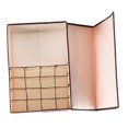thumbnail image 3 of Organizador de ropa interior para armario, caja de almacenamiento de calcetines con tapa, 44x29x12,5 cm, gran capacidad, organizador debajo de Rosado BLESIY Organizador de ropa interior, 3 of 8