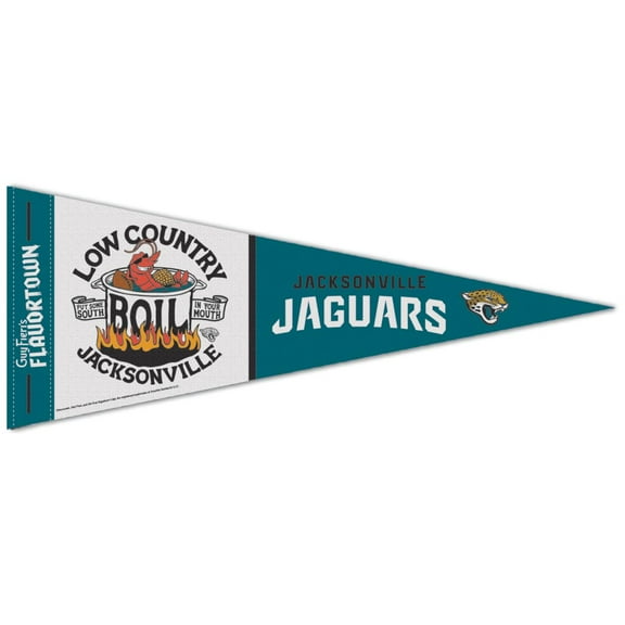 WinCraft Jacksonville Jaguars NFL x Guy Fieri-s Flavortown 12'' x 30'' Premium Pennant