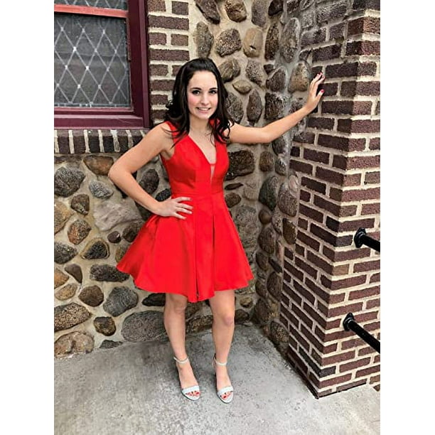 nipocaio Simple Little Homecoming Dress Short Sleeveless Party